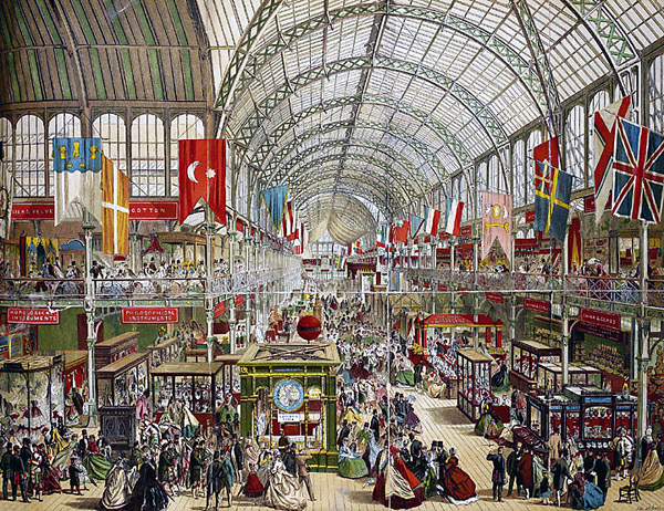 Les expositions universelles de Paris, de 1855 à 1937.