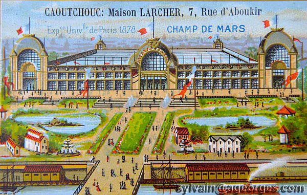 1878 exposition universelle chromo