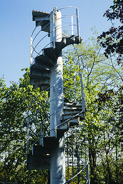 Tour Eiffel 1889, escalier