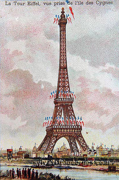 Tour Eiffel exposition universelle 1889