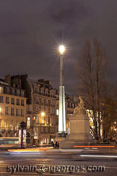 subes pont carroussel  nuit